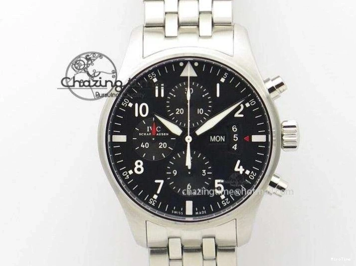 MIROTIME 0327 Breathable Portofino IW356501 SS V3 MK 1:1 Best Edition White Dial Gold Markers On SS Mesh Bracelet MIYOTA 7197